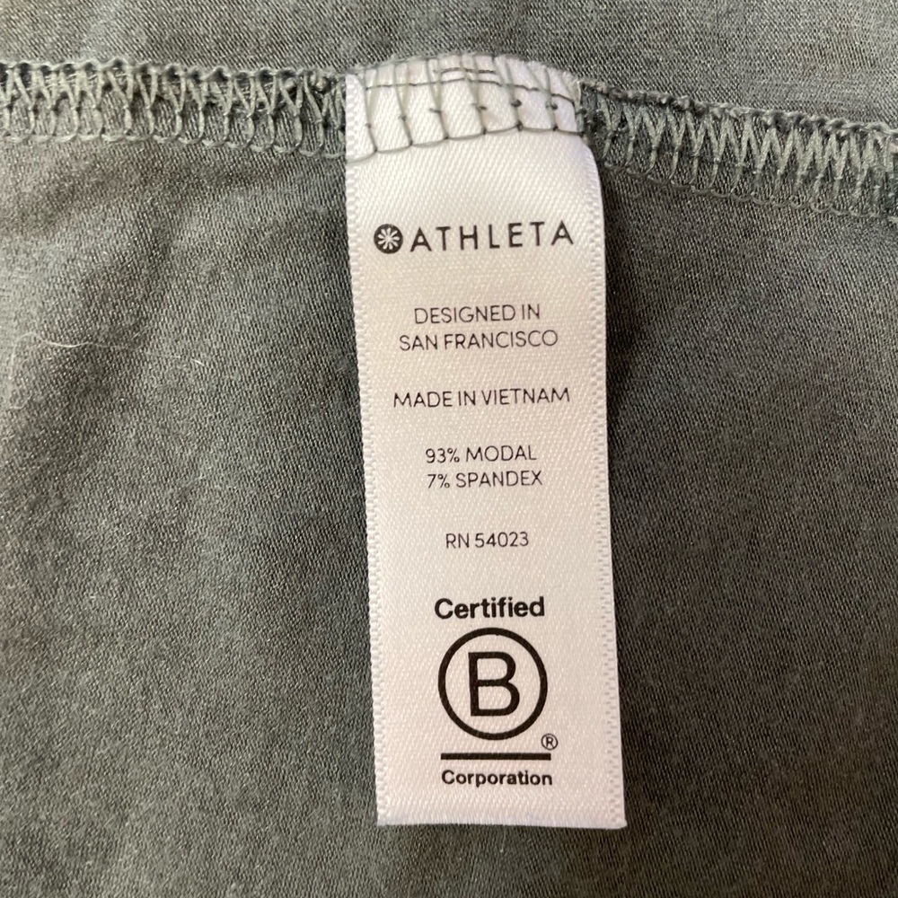 Athleta Gray and black Sleeveless Dress - Picture 6 of 8